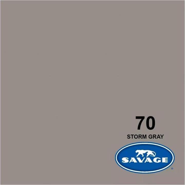 Immagine prodotto Savage Carta di sfondo 2.18 x 11 m Storm Grey (218 cm, 1100 cm)
