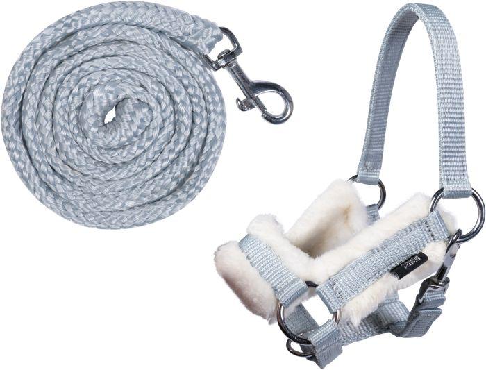 HKM licol etrick -Hobby Horsing- gris