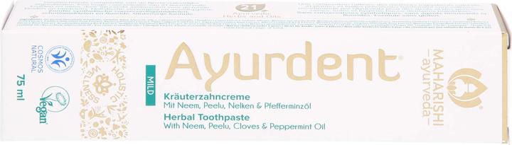 Immagine prodotto Maharishi Ayurveda Ayurdent dentifricio delicato (75 ml)