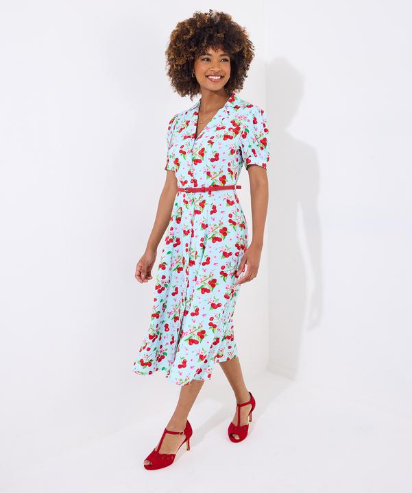 Produktbild Joe Browns Cherry Collared Belted Midi (44)