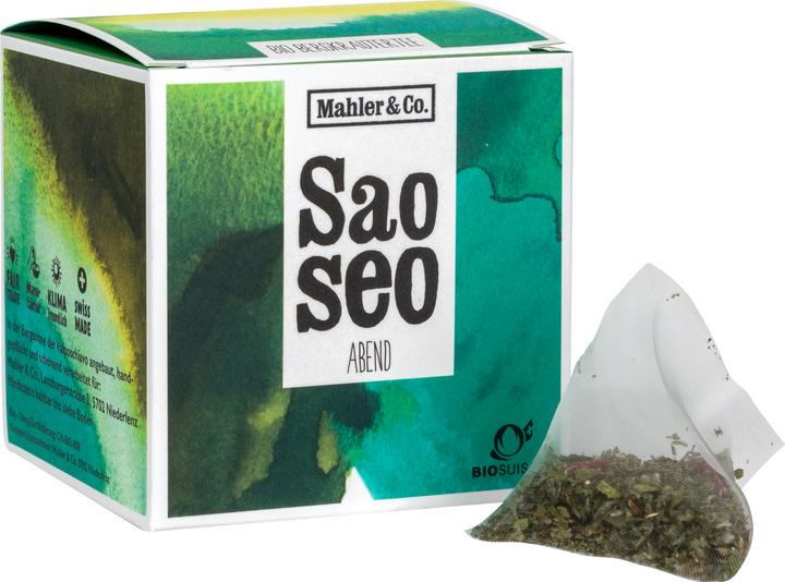 Image du produit Mahler & Co. Tisane de montagne Saoseo soir