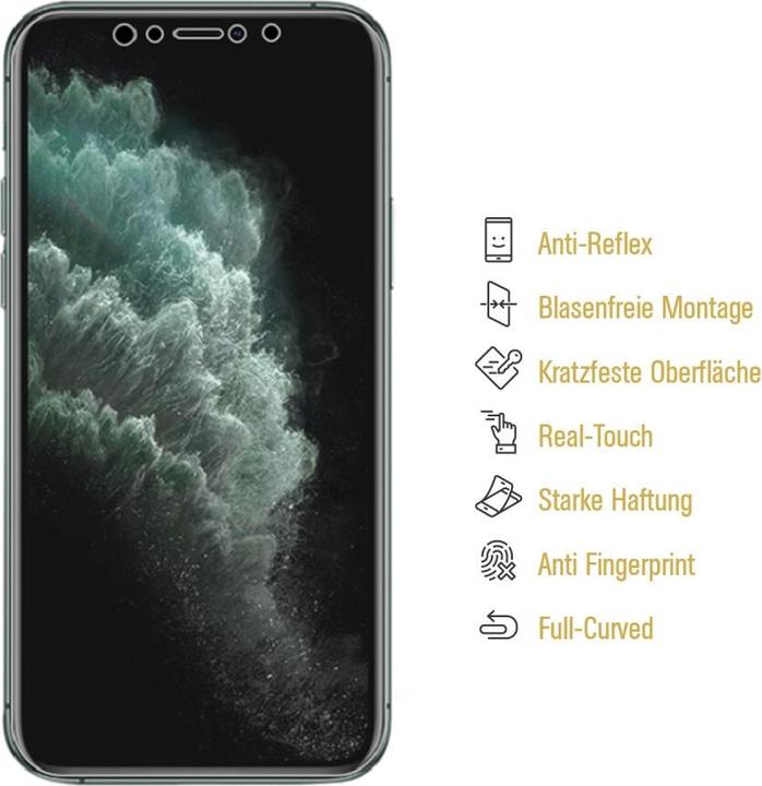 Produktbild Protectorking 3x Displayschutz Full Cover matt entspiegelt (3 Stück, Apple iPhone X)