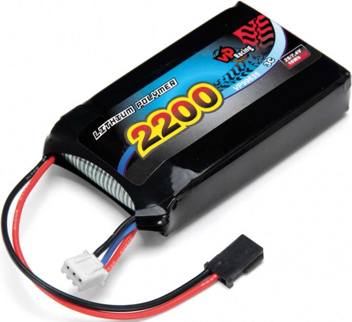 Image du produit Accu d'émission Li-Fe 6,6V 2200mAh pour émetteur Futaba T4xx,T16/T18/FX36... (7.40 V, 2200 mAh)