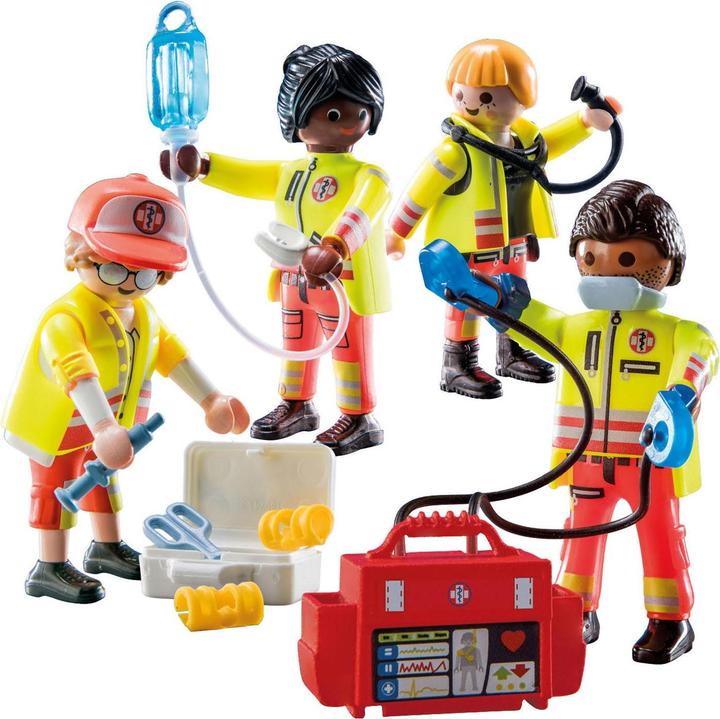 Actual product image Playmobil 71244 Rescue team (71244, Playmobil City Life)