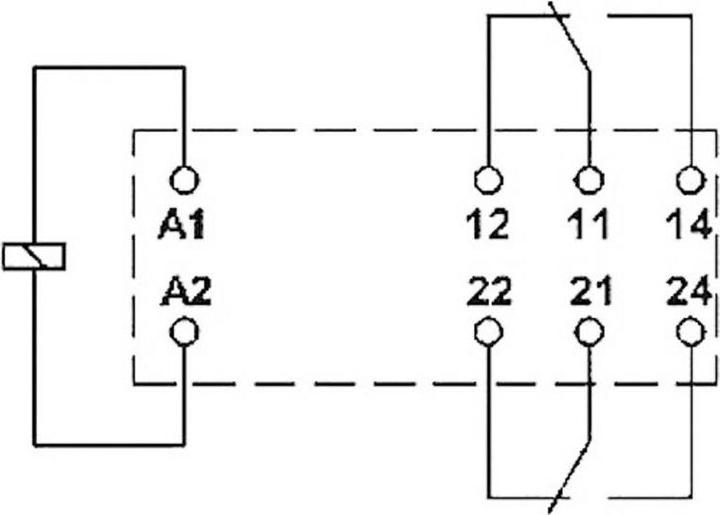 Voedingswaarden en ingrediënten Phoenix Contact PR1 Relais 24VDC 2x8A 2-Changer