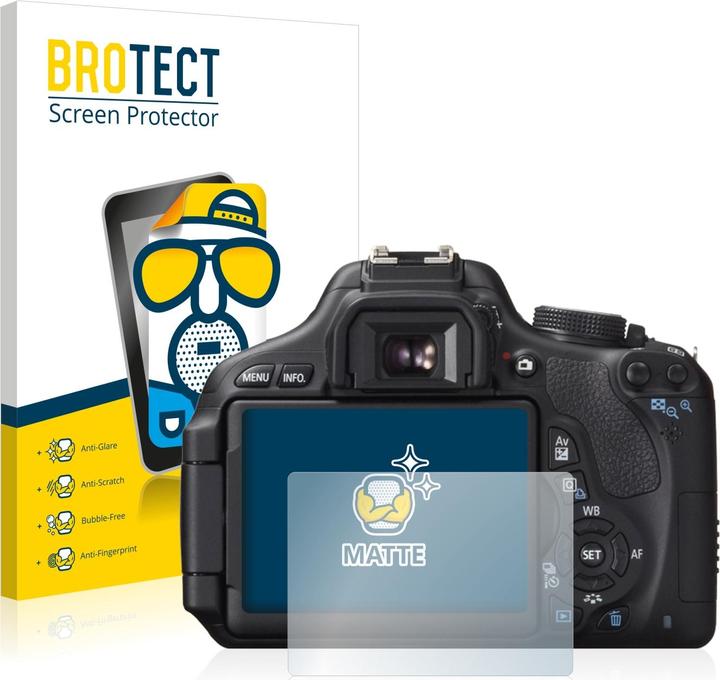 Produktbild BROTECT Entspiegelungs-Schutzfolie Displayschutz Matt (Displayschutz, EOS 600D)