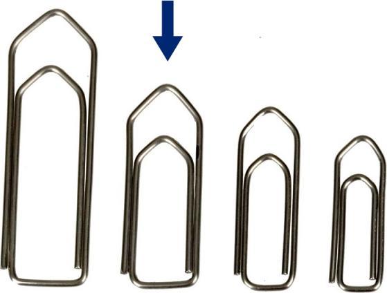 Produktbild Omega Büroklammern (100 x)