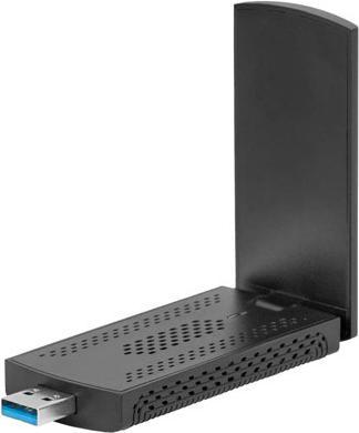 Immagine prodotto Lanberg BEZPRZEWODOWA KARTA SIECIOWA WIFI NC-3000-WI USB 3.0 AX3000 TRI-BAND 2 WEWNĘTRZNE ANTENY