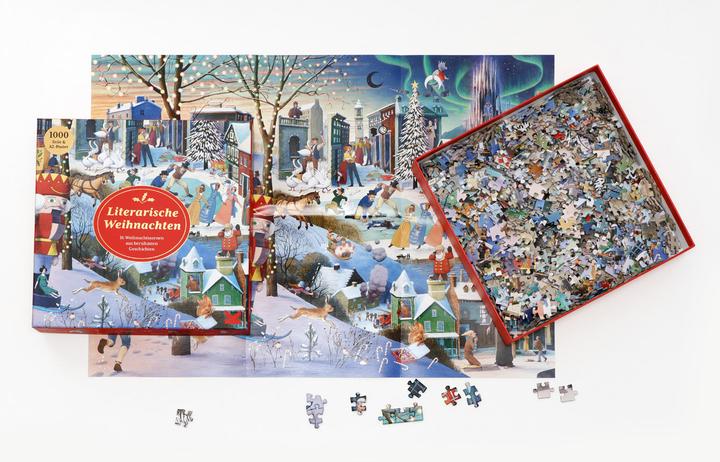 Immagine prodotto Natale letterario (1000 pezzi)