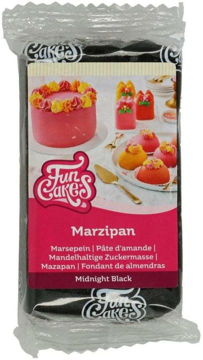 FunCakes Masse sucrée aux amandes Midnight Black 250 g (1 x)