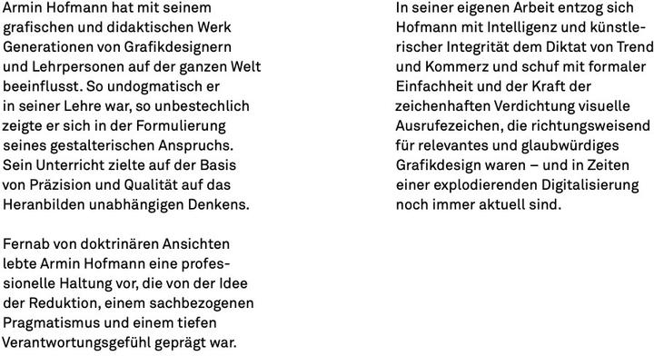 Nutritional values and ingredients Armin Hofmann. Reduktion. Ethik. Didaktik (German, Matthias Hofmann, 2024)