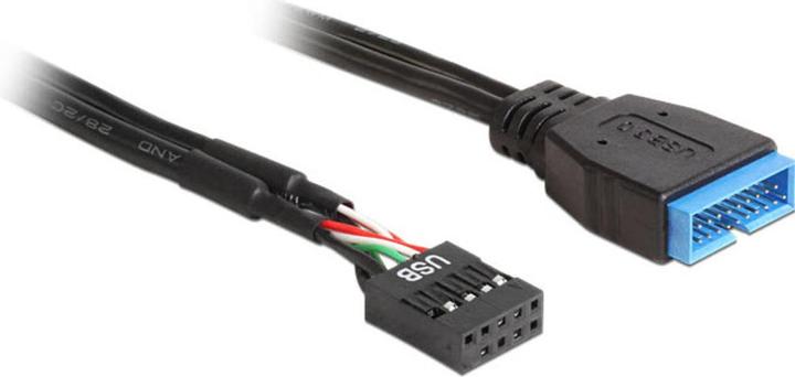 Delock Câble USB interne (0.30 m, Câbles industriels)