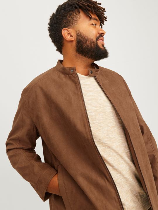 Actual product image Jack & Jones Plus size faux leather jacket Faux leather jacket (4XL)
