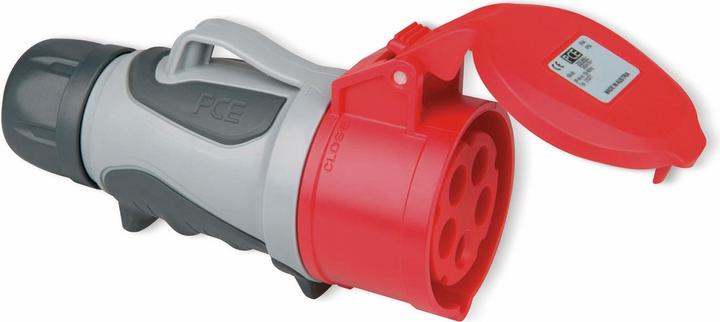 Productafbeelding PCE 2153-6tt Koppeling 16A 5p 6h GRIP TT (CEE 16/5)