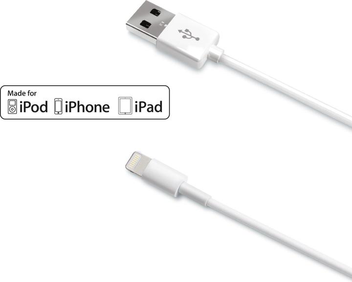 Produktbild Celly USB A – Lightning (1 m, USB 3.2 Gen 1, 12 W)