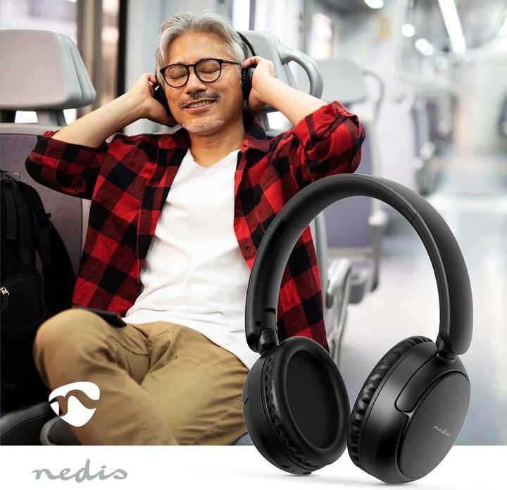 Produktbild Nedis HPBT4024BK (keine Geräuschunterdrückung, 12 h, Kabellos, Kabelgebunden)