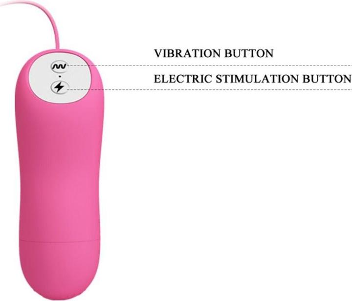 Image du produit Baile Pince à tétons électrosexuelle avec vibration