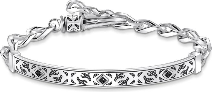 Image du produit Thomas Sabo Armband Rebel at heart (19 cm, Argent 925, Cuir)