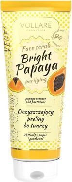 Vollaré Vollare - Bright Papaya Face Scrub Purifying Cleansing Facial Scrub Papaya Extract 100ml (Reinigungslotion, 100 ml)