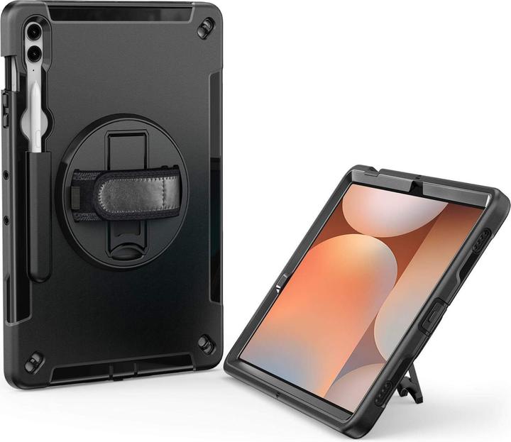 Produktbild JT Berlin Rugged Kickstand & Handstrap Case (S9+, Galaxy Tab S10+)