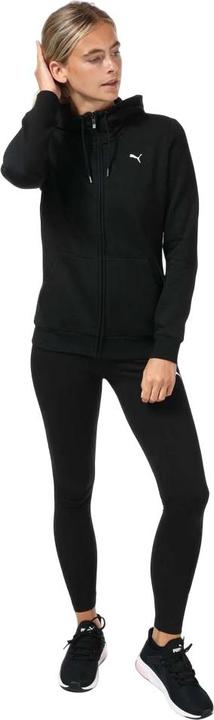 Actual product image Puma Womens/Ladies Essentials Logo Full Zip Hoodie (32 D)