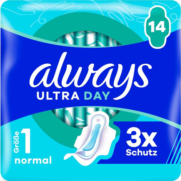 Always Ultra Day (14 x, Damenbinden)