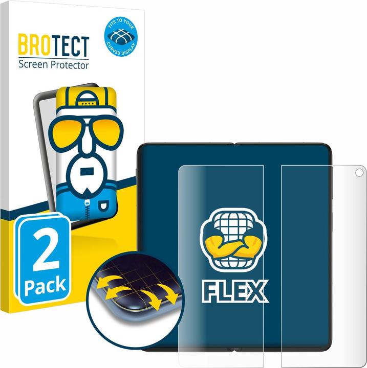 Produktbild BROTECT Full-Cover Displayschutz (2 Stück, OnePlus Open)