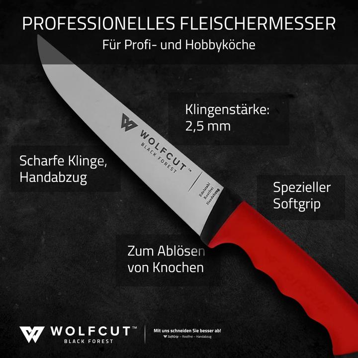 Actual product image Wolfcut Butcher knife set (19 cm)