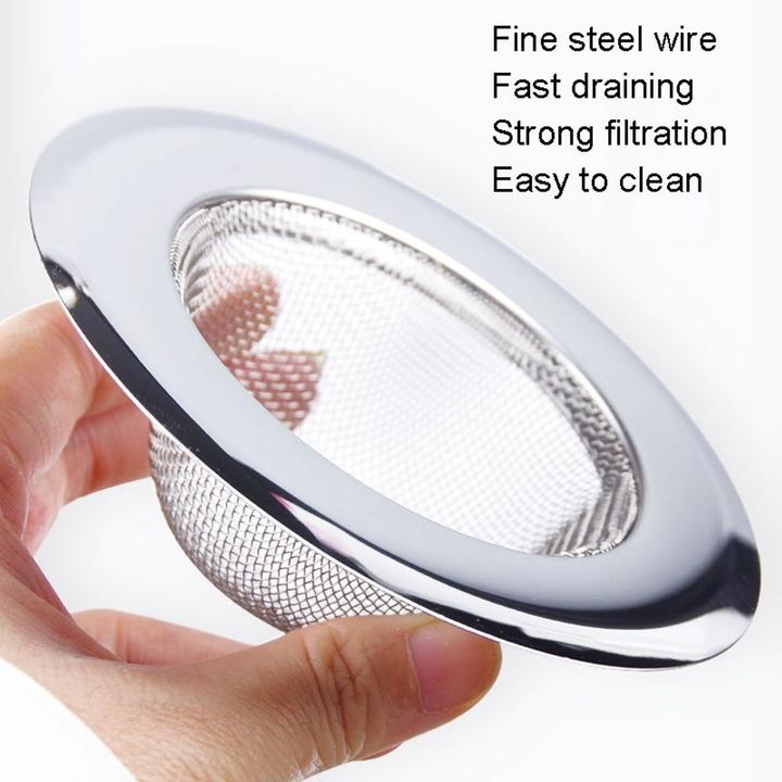 Produktbild König Design Abflusssieb Abfluss Sieb Haarsieb Küche Spülbecken Dusche Badewanne Waschbecken