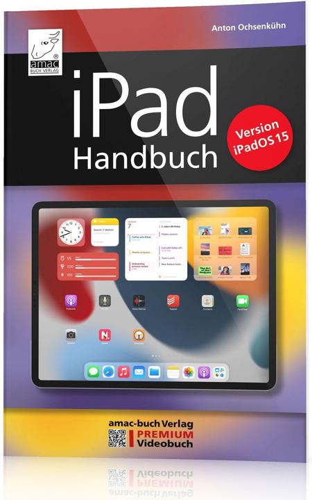 Actual product image iPad Handbuch für iPadOS 15 (German, Anton Ochsenkühn, 2021)