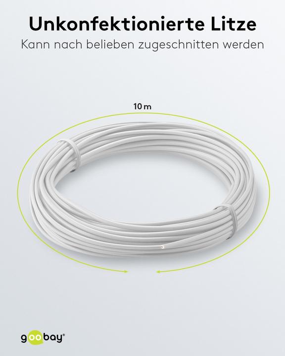 Image du produit Aquatuning Torons de cuivre isolés 1x0,14mm². (10 m)