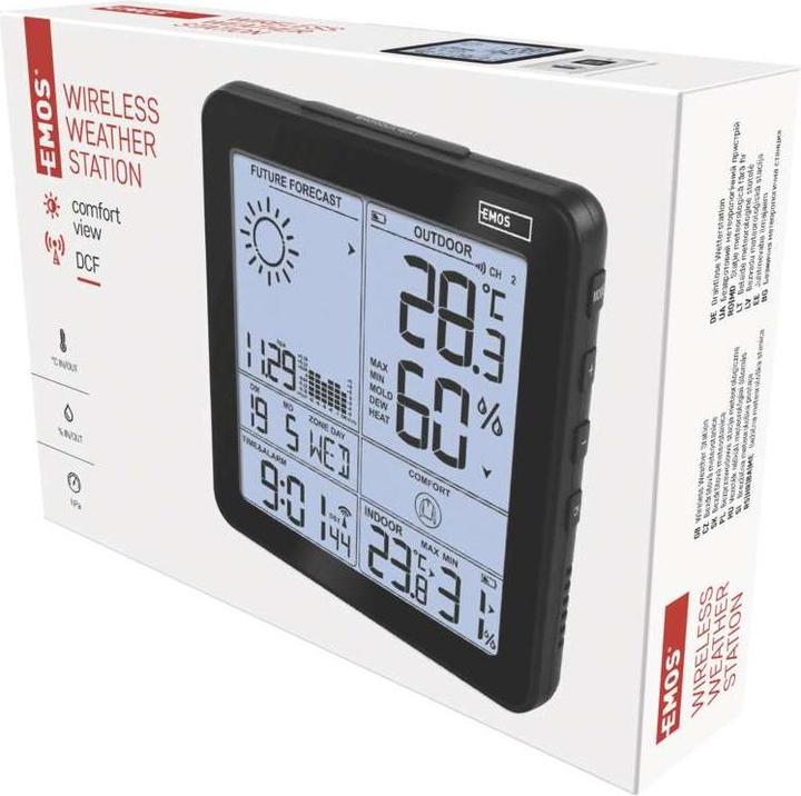 Image du produit Emos Station météo sans fil E5080