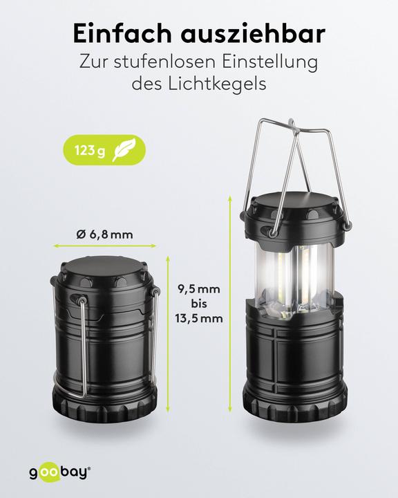 Produktbild Goobay LED-Campinglampe High Bright 250