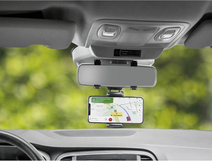 Produktbild Eufab KFZ Smartphone Halterung mit Innenspiegel Befestigung