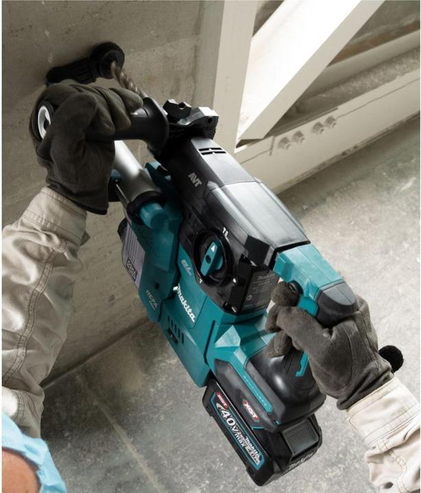 Actual product image Makita 40V Battery combi hammer HR009GM202 with quick-change chuck (Rechargeable battery operated)