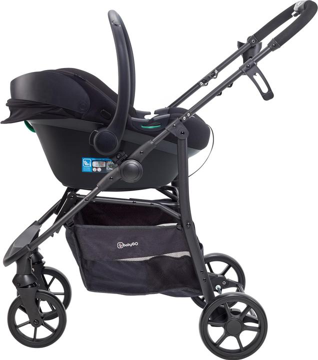 Produktbild BabyGo Style 3in1 - Combi Kinderwagen - Roze