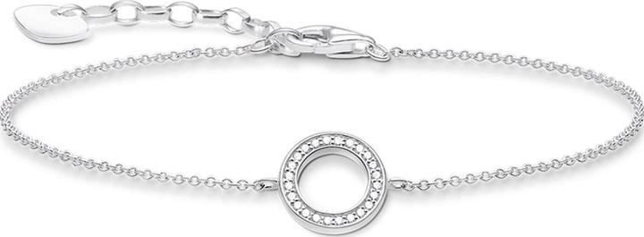 Thomas Sabo Armband Kreis (19 cm, Silber)