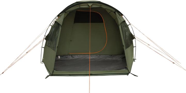 Produktbild Easy Camp Kuppelzelt Kinn 4 (olivgr?n, mit Tunnel-Anbau, Modell 2025) (Kuppelzelt, 8.60 kg, 4 Personen)