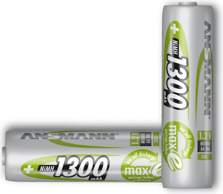 Produktbild Ansmann Batterie AA-Typ - NiMH - (wiederaufladbar) (12 Stk., AA, 1300 mAh)
