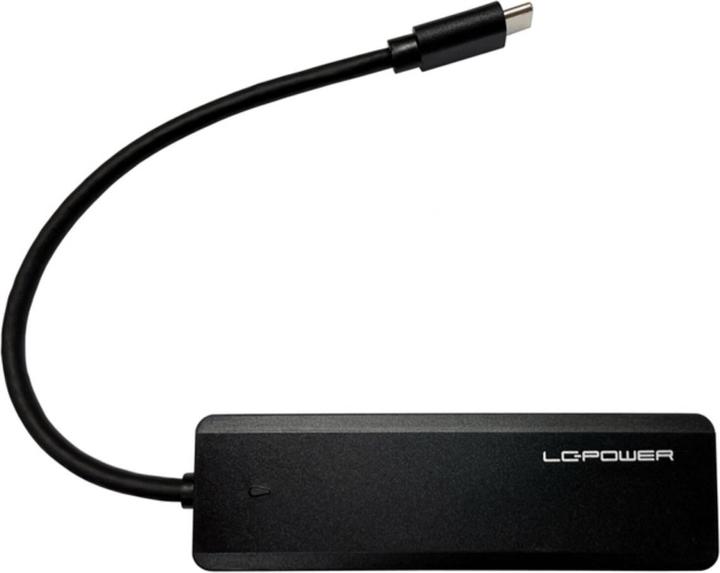 Produktbild LC-Power LC-HUB-U3-4-C 2xUSBA 1XUSB-C Black retail (USB-C, 4 Ports)