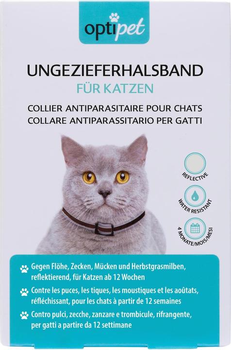 Immagine prodotto OptiPet Collare antiparasitario per gatti rifrangente (Gatto)