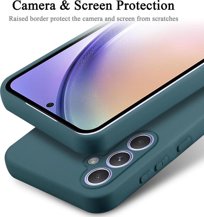 Produktbild Cadorabo Hülle für Samsung Galaxy A54 5G TPU im Liquid Schutz Silikon Design (Samsung Galaxy A54 5G)