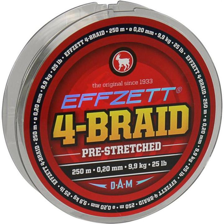 Produktbild DAM Effzett 4-Braid Moss Green (4.50 kg, 0.10 mm)