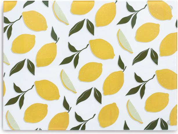 Actual product image Zeller Present Schneidbrett Glas Lemons 40x30 cm