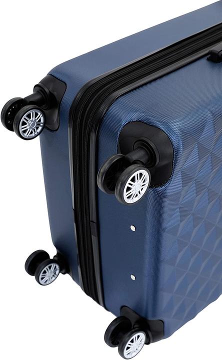 Produktbild Beibye Zwillingsrollen 2066 Hartschale Trolley Dunkelblau M (45 l, M (50 - 90l))