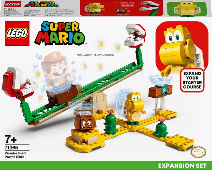 Actual product image LEGO Piranha plant power seesaw extension set (71365, LEGO Super Mario)