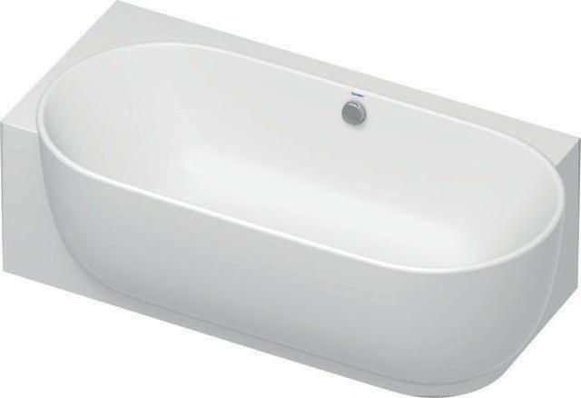 Immagine prodotto Duravit Vasca da bagno LUV 1850x950mm angolo sinistro 2 spioventi posteriori bianco (252 l, 185 cm, 95 cm)
