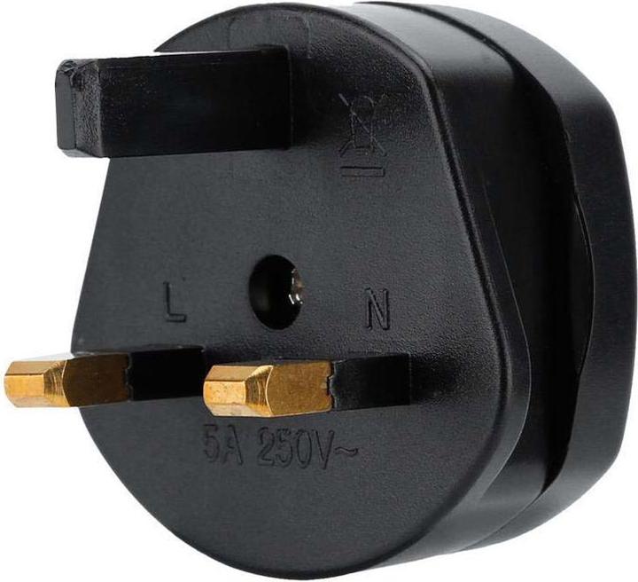 Produktbild Intirilife Steckdosenadapter UK Typ G auf USA Typ A