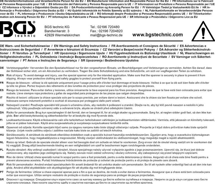 Productafbeelding BGS Oliefiltersleutel | 16-kantig | Ø 86 mm | voor Volvo