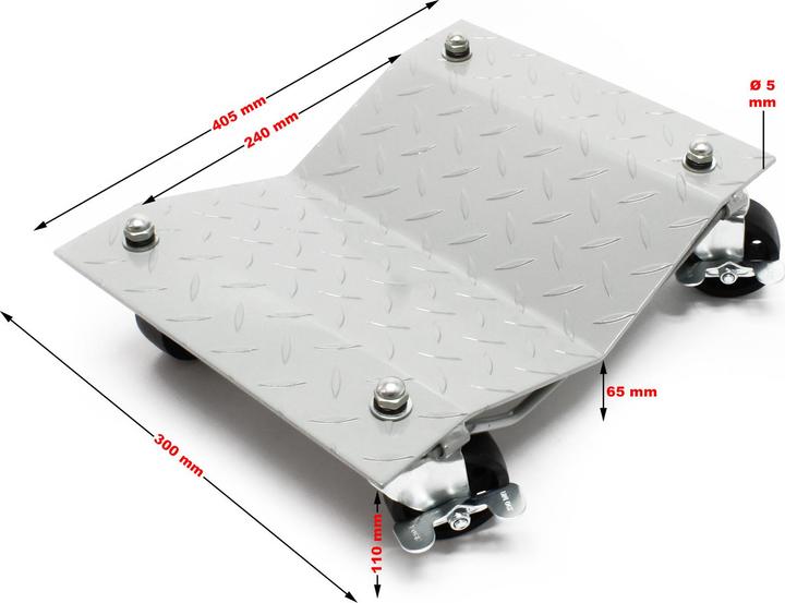 Image du produit Wiltec Rouleau de manoeuvre Cric de manoeuvre
